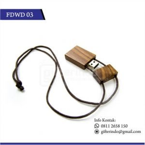 FDWD03 Flashdisk Kayu custom