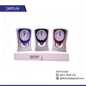 JMPL06 Jam Meja Analog Plastik