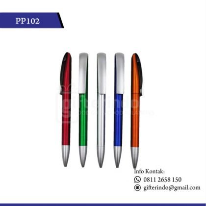 PP102 Pulpen Promosi Custom Logo